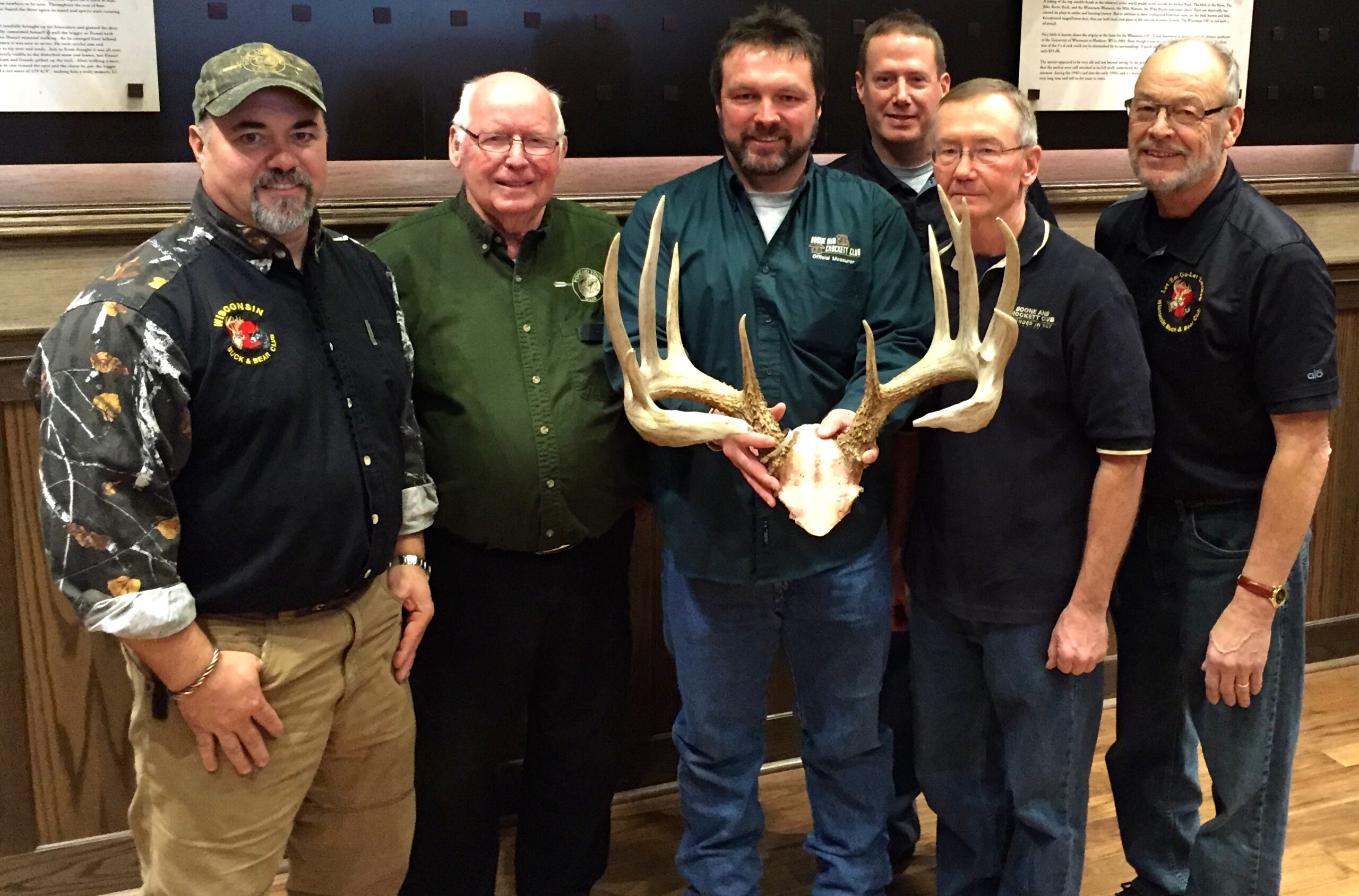 Pictured Left to right: Bucky Ihlenfeldt, Earl Conradt, Mark Miller,
Andy Sternagel, Stan Zirbel, and Marlin Laidlaw.

